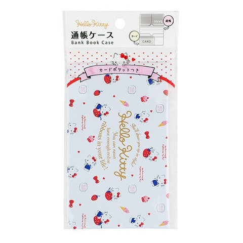 Porta Documentos Pastinha Slim c/ Divisórias Hello Kitty Fofa (PVC) - Sanrio