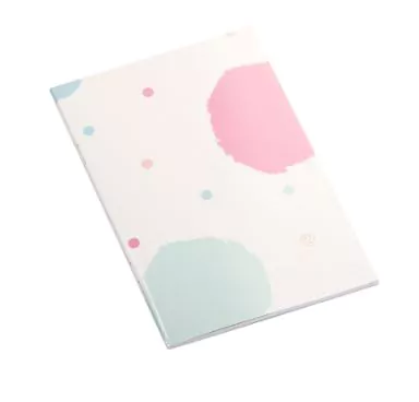 Caderneta Grampeada Pautada Tutti- Frutti Bolinhas (12X18cm - 40FLS) - BRW