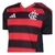 Camisa Flamengo I 25/26 - Torcedor Adidas Masculina - Preta e vermelha - FenômenoMantos