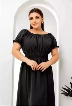 vestido Longo Ciganinha Duna Pipoca - Amanda na internet
