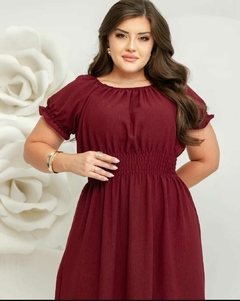 Imagem do Vestido Longo Ciganinha Duna Liso - Amanda