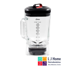 VASO DE 2 LTS. (BOROCLASS) PARA LICUADORA OSTER XPERT SERIES. ORIGINAL