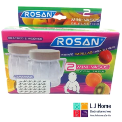 MINI VASOS ROSAN PARA LICUADORA OSTER (2 PIEZAS). ORIGINAL en internet