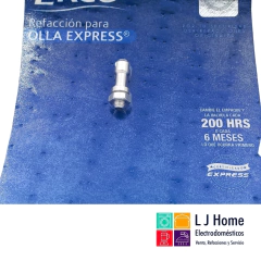 TUBO DE ESCAPE /POSTE PARA OLLA EXPRESS EKCO 11 LTS. ORIGINAL - tienda en línea
