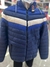 CAMPERA CAN.C/PIEL TRES COLORES SH
