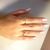 Anel laço com microzircônia cristal banhado a ouro 18k na internet
