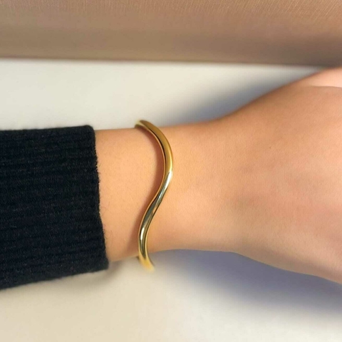 Bracelete banhado a ouro 18K