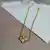 Pulseira trevo banhado a ouro 18k na internet