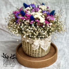 Banner de la categoría Baldes Tejidos cargados de flores