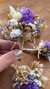BOUTONNIERE DE FLORES SECAS