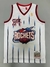 Regata Houston Rockets Retro Branca Listrada 1996/97