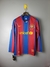 Camisa Barcelona Retrô 2007/08 Home - Manga Longa