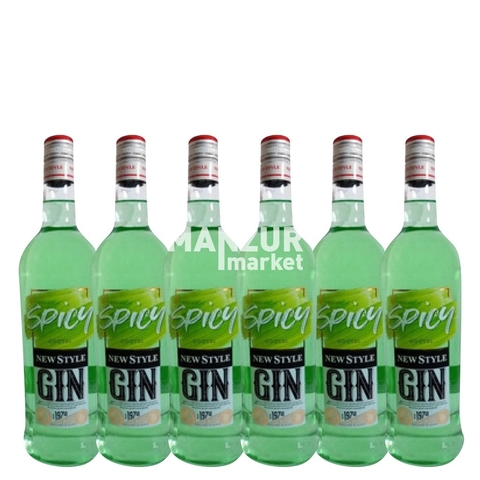 GIN NEW STYLE SPICY 1000 X 6