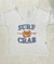 Remera escote en V estampa Surf Crab (22W1022CRAB)