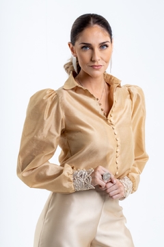 Camisa mangas bufantes