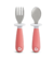ÁConjunto De Colher E Garfo Inox - Munchkin - VÁRIAS CORES - comprar online