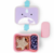 Kit Lanche Skip Hop Zoo - BALEIA NARVAL na internet