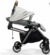 Carrinho Joie Tourist Signature - OYSTER CINZA - DAFER SHOP
