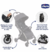 Carrinho Cheerio Blossom - Chicco - ROSA CLARO - loja online