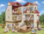 Casa Telhado Vermelho com Luzes - Sylvanian Families na internet