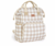 Mochila Multifuncional Vichy - Bege - JUST BABY