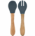 Talher de Bambu com Silicone - Minikoioi - comprar online