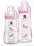 Kit Mamadeira MAM Easy Active™ Set - 270ml + 330ml - ROSA // AZUL // NUDE na internet