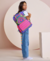 Mochila com Pochete Arco Iris - MAI.T - comprar online