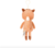 Chaveiro Metoo Mini Pelúcia - ESQUILO - DAFER SHOP
