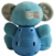 Pelúcia Musical Elefante Azul - CLINGO - comprar online