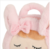 Bolsa Metoo Plush Coelha Rosa Com Laço e Alça De Mão na internet