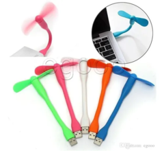 Mini Ventilador USB Flexível