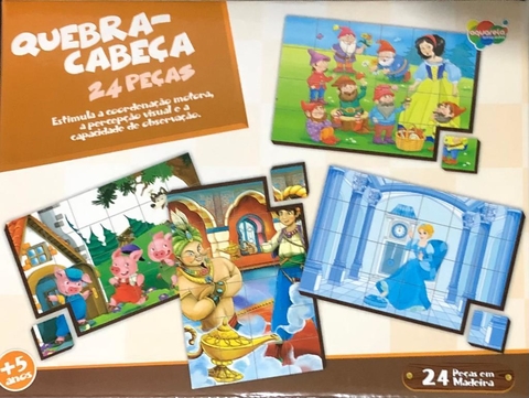 QUEBRA CABEÇA 24 PEÇAS -CLASSICOS 135
