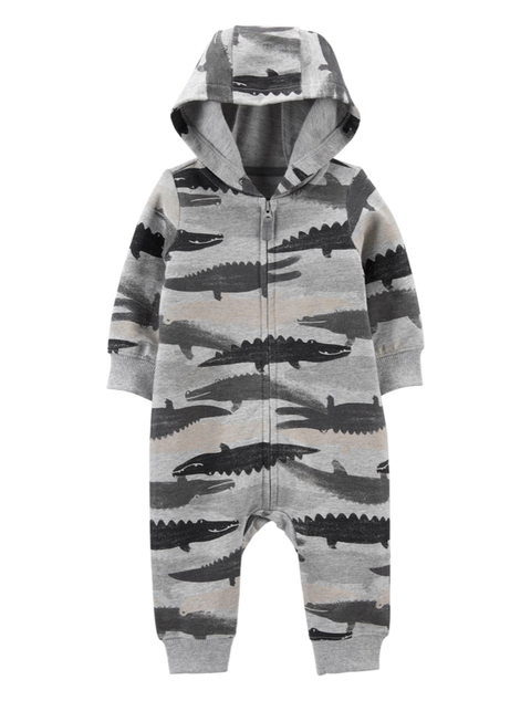 Macacão Carter's Jacaré com Capuz