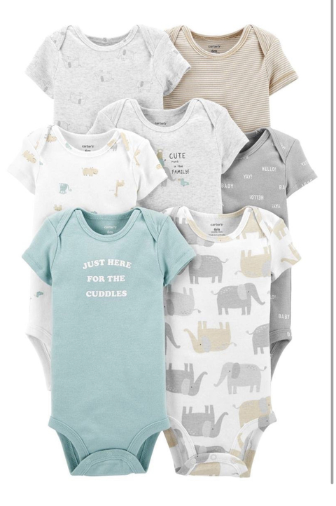 Set Body Carter's Elefante c/7