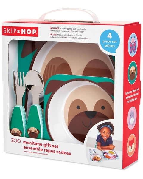 Kit Introdução Alimentar Skip Hop Zoo Preston