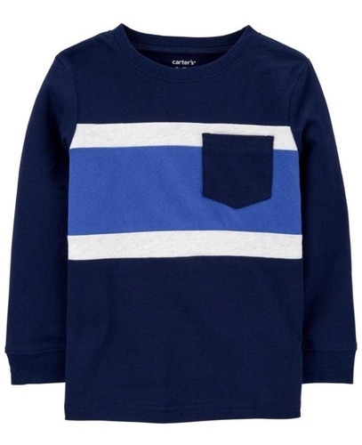 Camisa Manga longa Carter's com bolso