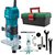 COMBO TUPIA 6 MM (1/4) 530W 3709 220V + CAIXA 14 POL. - MAKITA