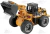 Excavadora con pala frontal a control remoto HUINA TOYS 1520 escala 1:18 en internet