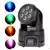 MINI LED DE CABEZA MOVIL RGB 7LED JS-YT60W en internet