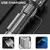 LINTERNA CON ENFOQUE TELESCOPICO Y FLASH BATERIA RECARGABLE YT-213B - comprar online