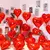 10 Globo Corazon Rojo San Valentin Dia De Los Enamorados grandes