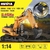 EXCAVADORA HUINA 1350 15CH 1/14 2.4GHZ - comprar online