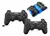 Joystick Inalámbrico Pc Kit 2 Mandos Receptor Usb Recargable