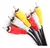 Cable Rca 3 X 3 Machos Largo 1.5 Mts - comprar online