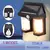 Aplique Lámpara Solar De Pared Sensor De Movimiento Cl-228 - tienda online