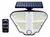 Lampara Solar Luz Led Auto Encedido Con Sensor De Movimiento KQ-D07 - comprar online