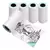 5 Rollo Papel De Etiqueta Termica Impresora 57mm X 3m en internet