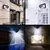 Luz Led Solar Con Sensor Movimiento Exterior JK- 100 Led