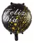 Globo Metalizado 18 Pulgadas Feliz Cumpleaños Negro Y Dorado